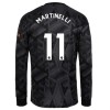 Camiseta de fútbol Arsenal Martinelli 11 2ª equipación 2022/23 Manga Larga Camiseta de fútbol Arsenal Martinelli 11 2ª equipación 2022/23 Manga Larga